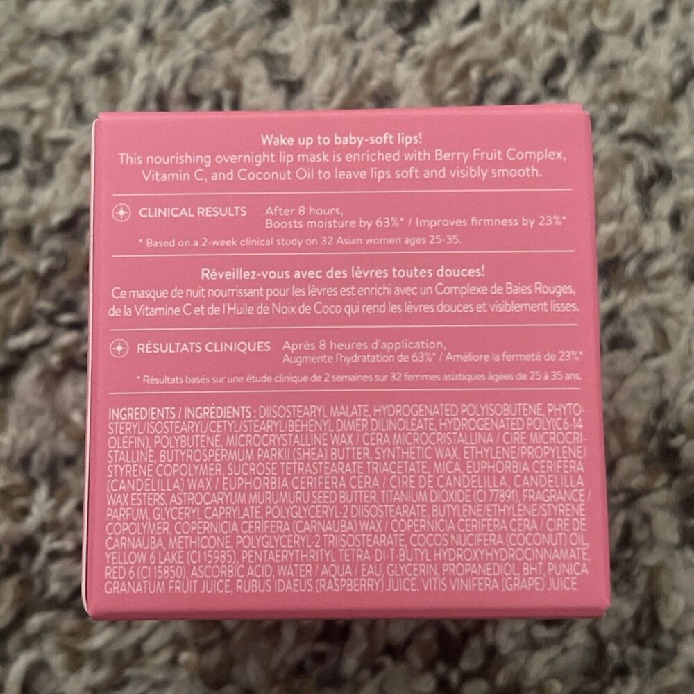 Laneige Lip Sleeping Mask - 20g (Berry) NEW - Picture 4 of 6